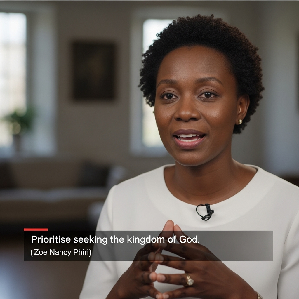 Prioritise seeking the kingdom of God. image 1