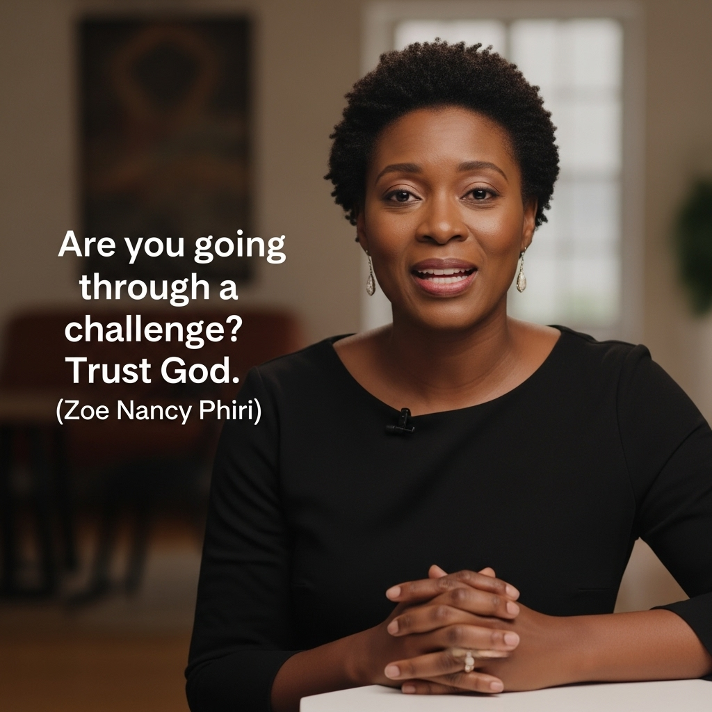 Are you going through a challenge? Trust God. image 1