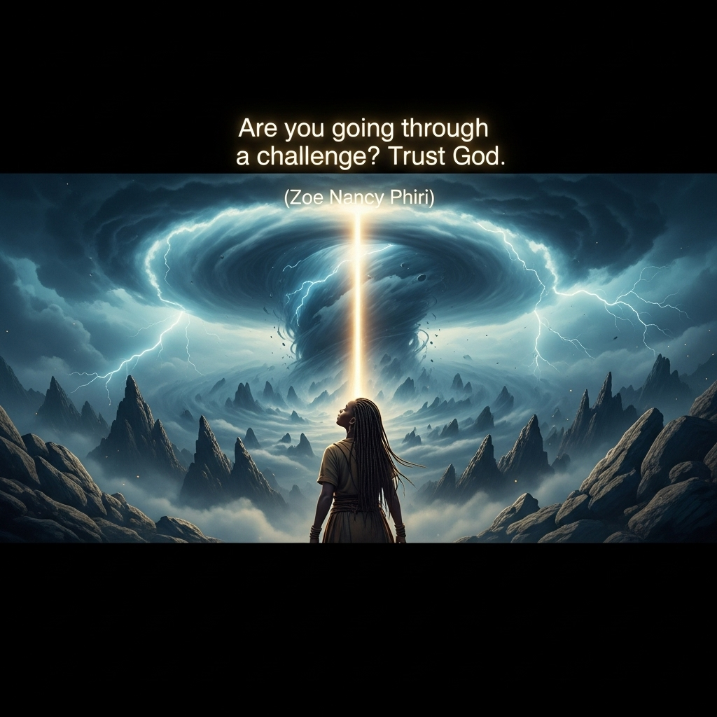 Are you going through a challenge? Trust God. image 2